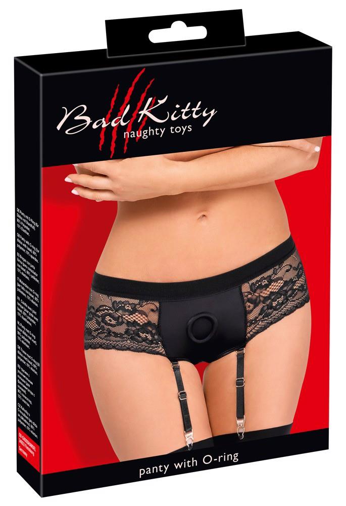 42-24936081041 Bad Kitty Susp-Panty L - obrazek 1