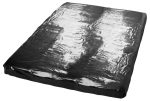 Vinyl Fitted Sheet black - obrazek 3