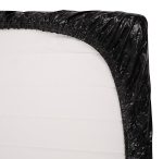 Vinyl Fitted Sheet black - obrazek 6