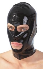 Latex Mask black - obrazek 3