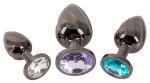 ANOS Metal Butt Plug Set Diamo - obrazek 5