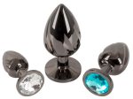 ANOS Metal Butt Plug Set Diamo - obrazek 7