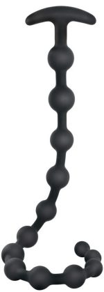 Black Velvets Anal Beads Silic - obrazek 2