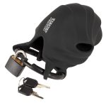 Black velvets Cock & Ball cage - obrazek 5