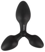 Black Velvets Triple Butt Plug - obrazek 3