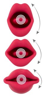 Oral Fun Vibrator Moving Lips - obrazek 8