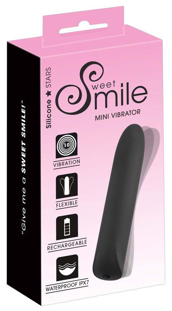 42-54025650000 Sweet Smile Mini Vibrator blac - obrazek 1