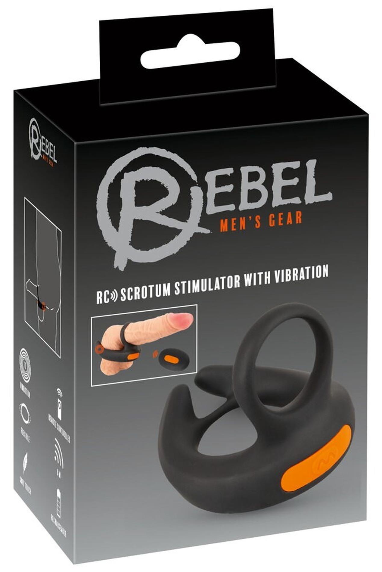 42-54042580000_01 RC Scrotum Stimulator with Vibrations - obrazek 1