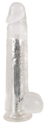 Crystal Clear Vibrator 24.5cm - obrazek 3