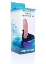 Proteza-Hollow Strap-on Adrian vibrating - obrazek 4