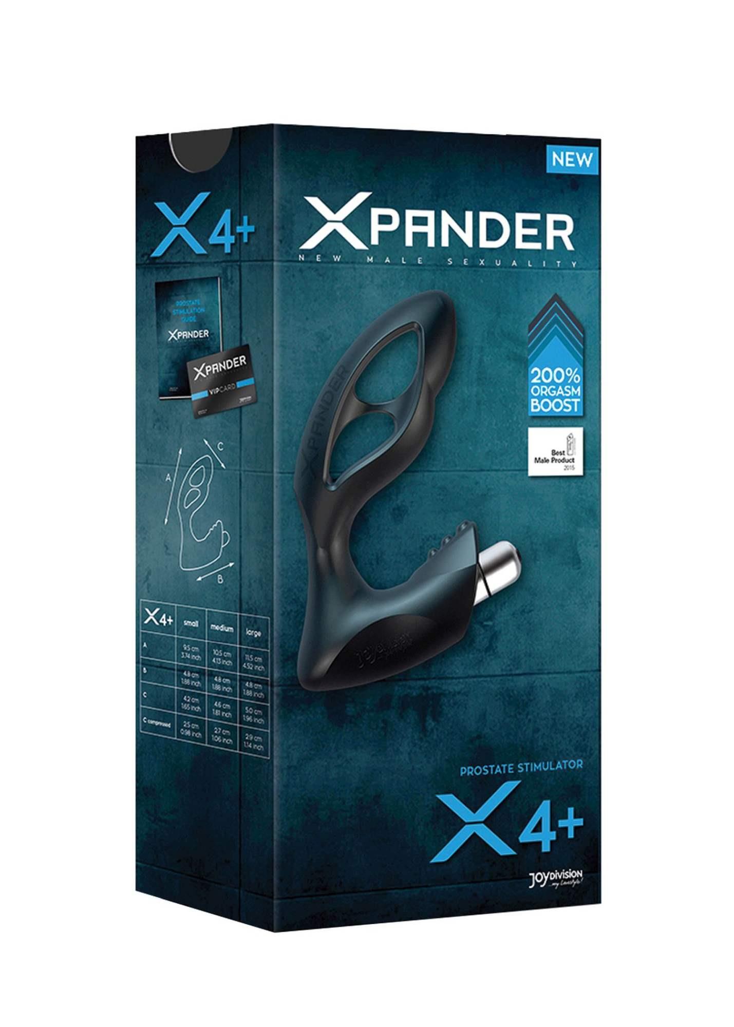 48-17437 Plug/prostata-XPANDER X4+, rechargeable PowerRocket, small - obrazek 1