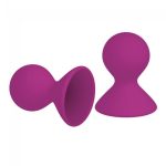 Pompka- Me You Us Dual Masseuse Silicone Nipple Suckers 2 Pack Purple - obrazek 4