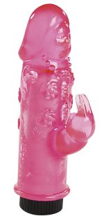 Me You Us Mini Jack Rabbit Wibrator Pink - obrazek 2