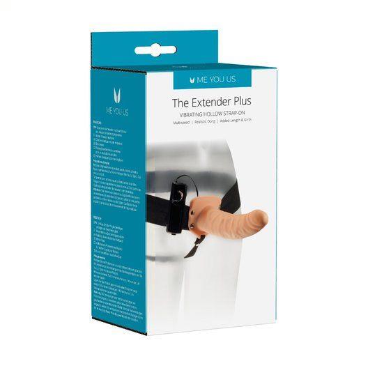 5-00229 Proteza-The Extender Plus Vibrating Hollow Strap On Kinx - obrazek 1