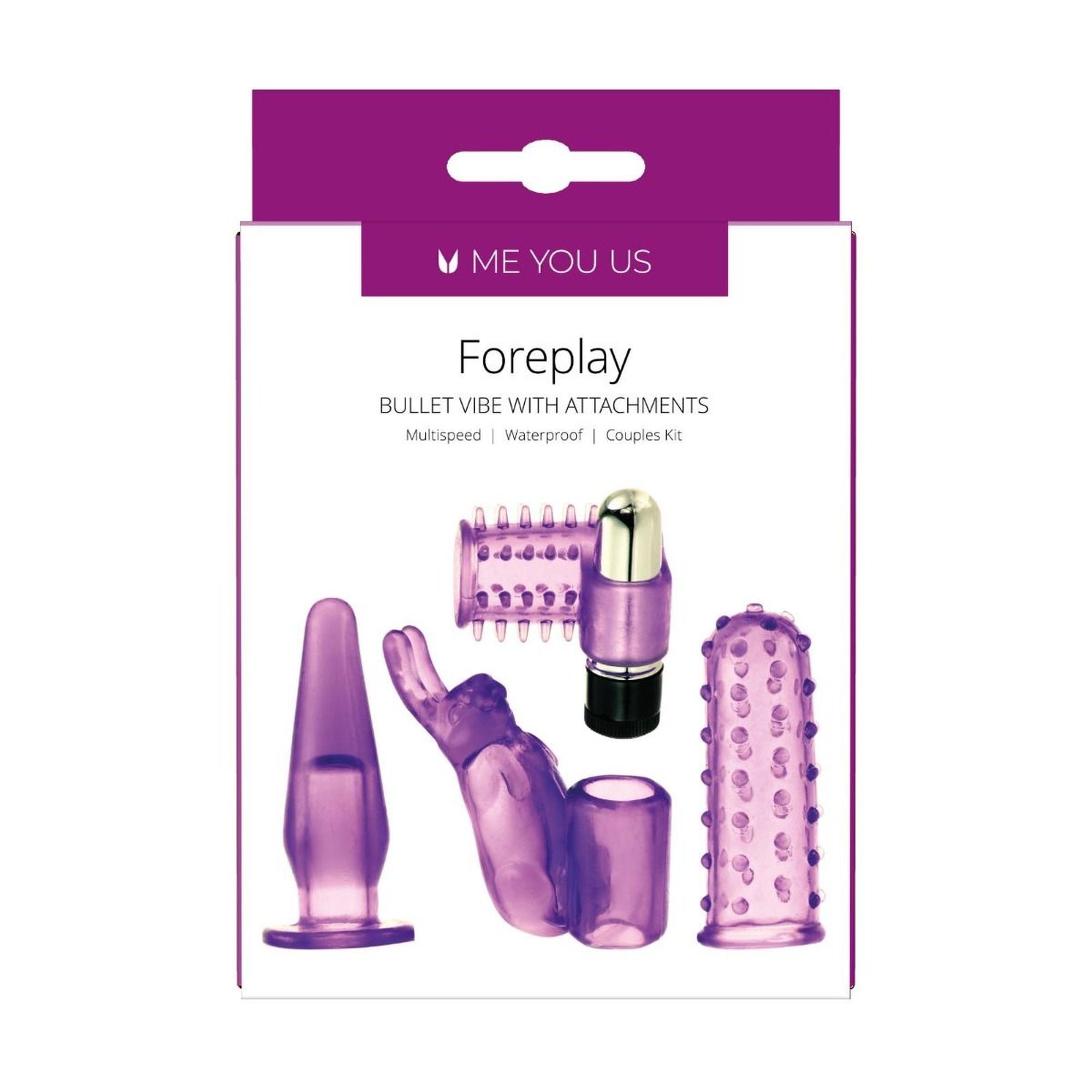 5-00244 Zestaw- Me You Us 4 Play Couples Kit Purple - obrazek 1