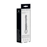 Plug/kulki- Me You Us Ridged Anal Teaser Blue - obrazek 4