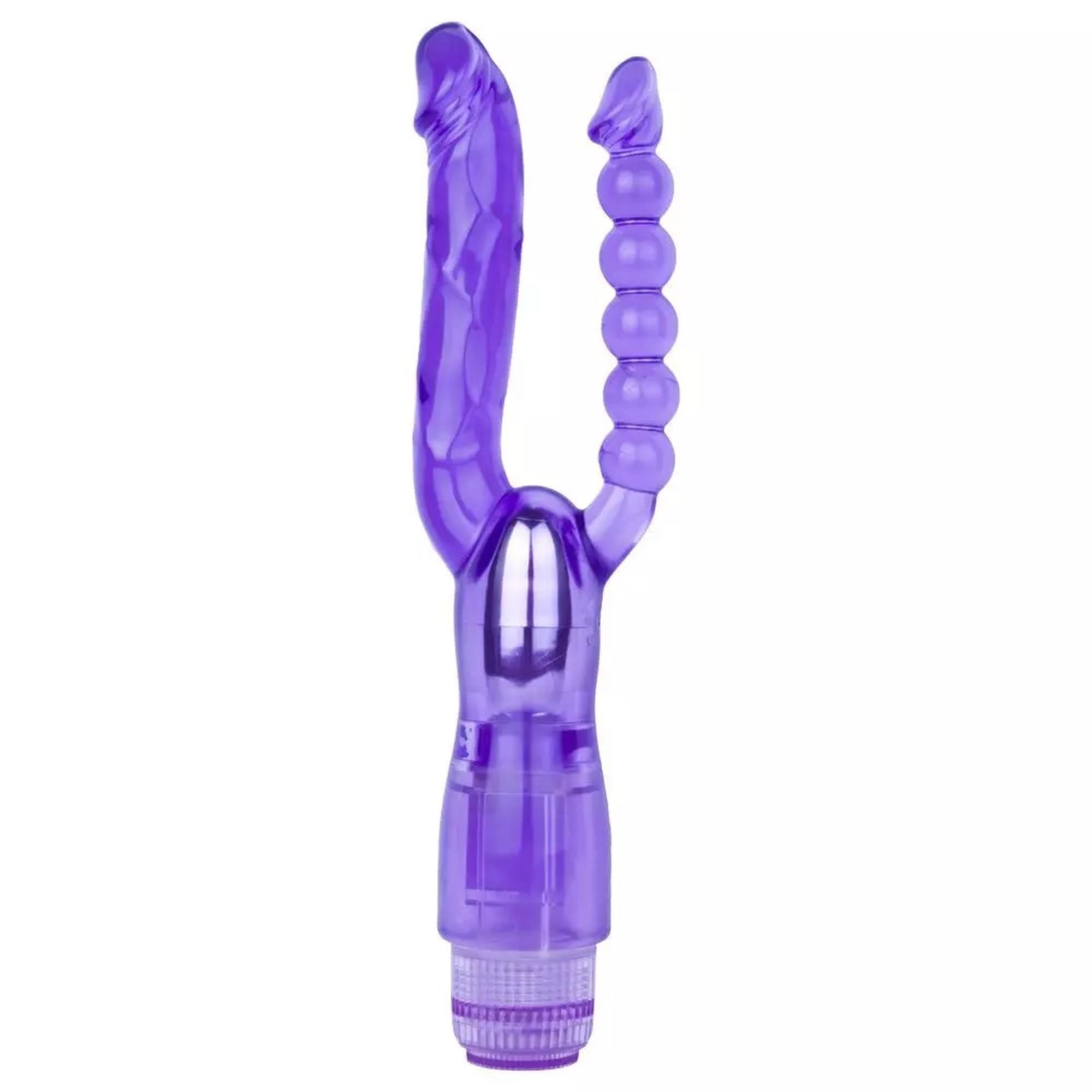 5-00338 Wibrator- Me You Us Extreme Dual Vibrator Purple - obrazek 1