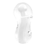Masturbator- Me You Us Wave Sucker Stroker Male Masturbator Transparent - obrazek 4