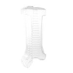Masturbator- Me You Us Ripple Dual End Stroker Male Masturbator Transparent - obrazek 5