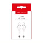Me You Us Clover Nipple Clamp Silver - obrazek 2