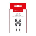 Me You Us Clover Nipple Clamp Black - obrazek 2