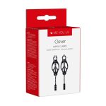 Me You Us Clover Nipple Clamp Black - obrazek 3