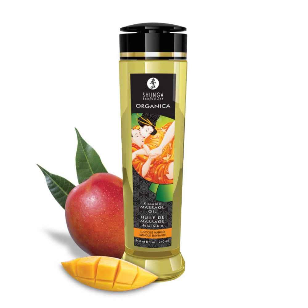 5 Massage Oil Organica - LUSCIOUS MANGO - obrazek 1