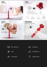 Rosestick Red, 9 vibration functions - obrazek 11