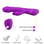 Rubberco Purple, 2* 9 vibration functions - obrazek 5