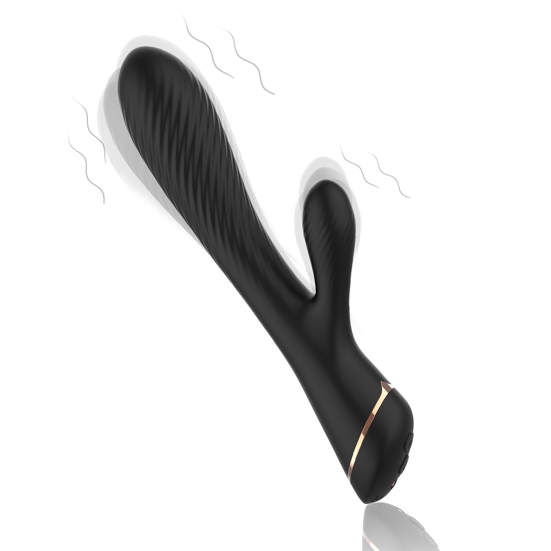 52-00104 Hare Black, 9 vibration functions - obrazek 1