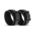 Bedroom Fantasies - Faux Leather Handcuffs Black - obrazek 7