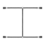 Bedroom Fantasies - Under the bed Restraint Bondage Set Black - obrazek 3