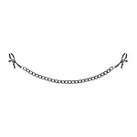 Bedroom Fantasies - Nipple Clamps
with Chain Black - obrazek 3