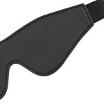 Bedroom Fantasies - Faux Leather Blindfold Black - obrazek 5