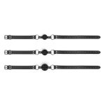 Bedroom Fantasies - Set of 3 Ball Gags Black - obrazek 3