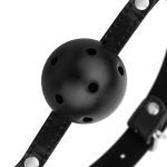 Bedroom Fantasies - Ball Gag with Nipple Clamps Black - obrazek 7