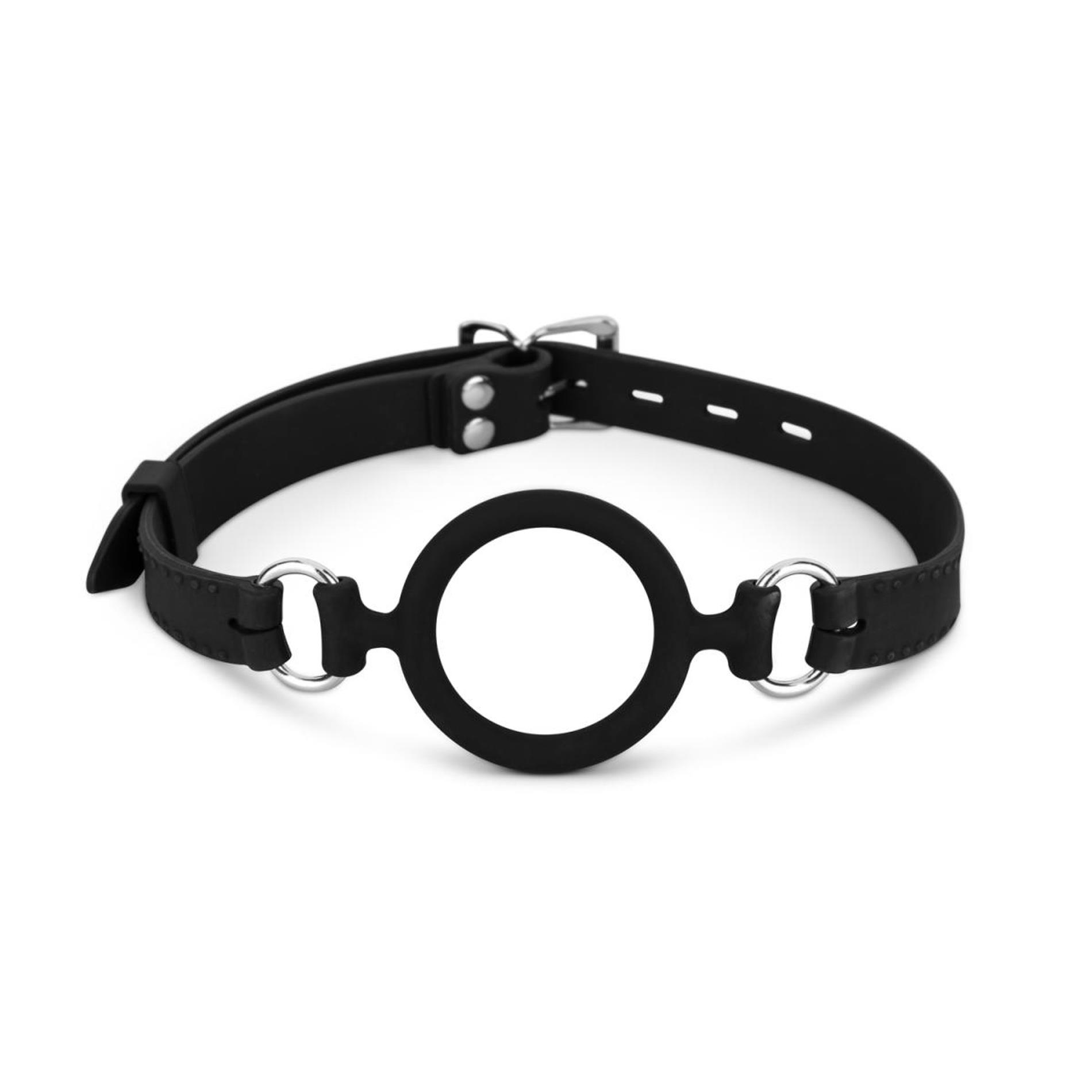 55-BF049BLK_01 Bedroom Fantasies - Silicone O-Gag Black - obrazek 1