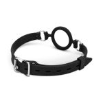 Bedroom Fantasies - Silicone O-Gag Black - obrazek 5
