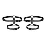 Bedroom Fantasies - Leg Bondage Cuffs Black - obrazek 5