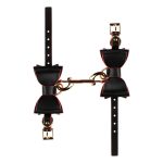 Bedroom Fantasy - 8 Piece Set Of SM Luxury Set Black - obrazek 10