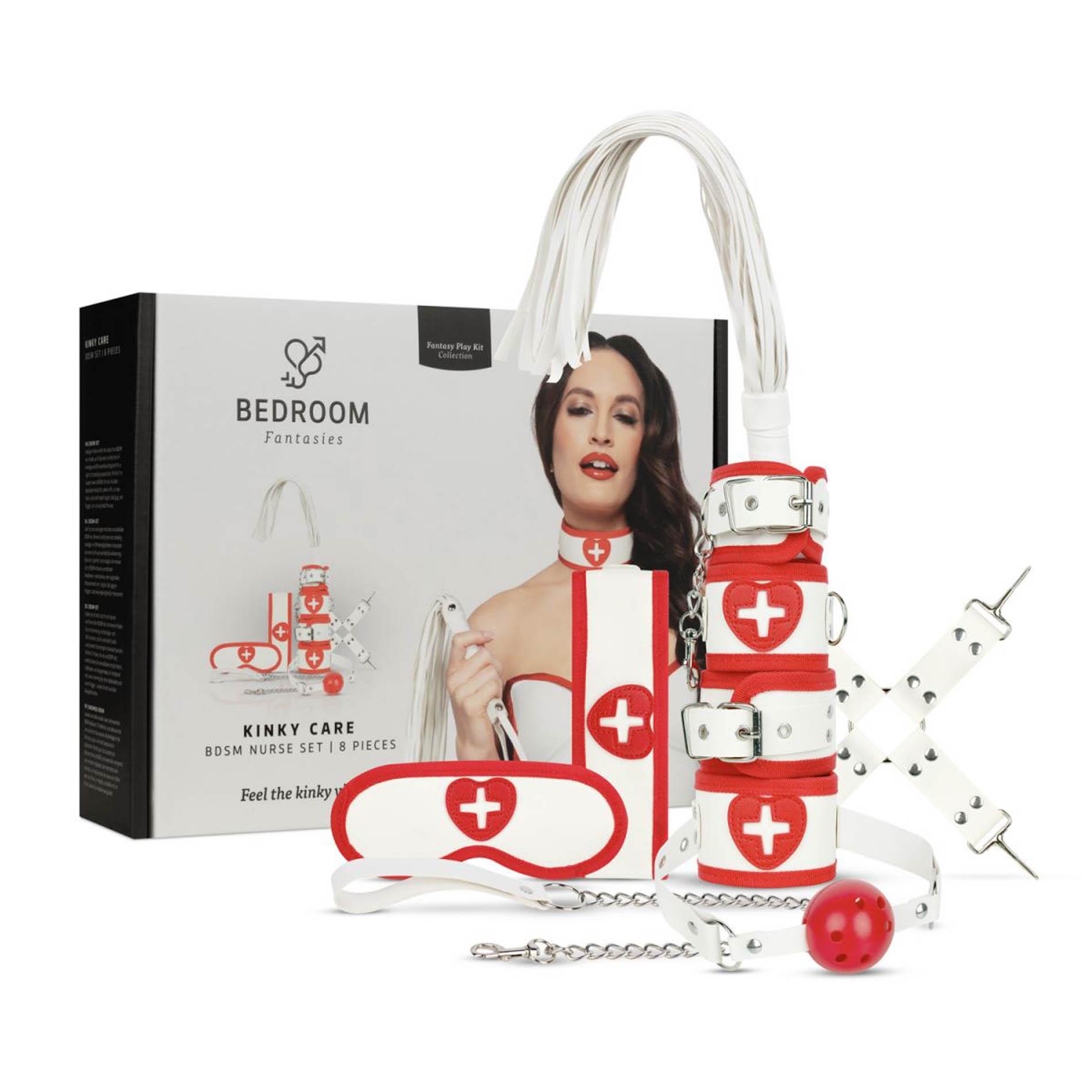 55-BF071WHI_01 Bedroom Fantasy - 8 Piece Set Nurse White - obrazek 1