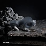Boners Cock Ring And Ball Stretcher - Grey - obrazek 2