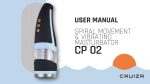 CRUIZR-CP02 Rotating And Vibrating Automatic Masturbator With Adapter - obrazek 8