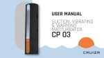 CRUIZR-CP03 Deluxe Vibrating And Sucking Automatic Masturbator With Adapter - obrazek 7