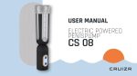 CRUIZR - CS08 Penis pump with sucking function - obrazek 7