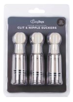 Pompka-Nipple & Clit Suckers 3pcs
