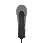 Anal Collection - Inflatable Dildo with Pump 14,5 cm - Black - obrazek 4