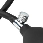 Anal Collection - Inflatable Anal Plug with Pump 20 cm - Black - obrazek 4