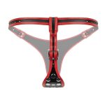 Fetish Collection - Triple Dildo Strap-On Harness - obrazek 3