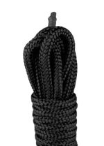 Wiązania-Black Bondage Rope - 5m - obrazek 3